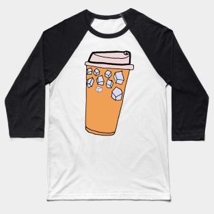 Iced Coffee Baseball T-Shirt